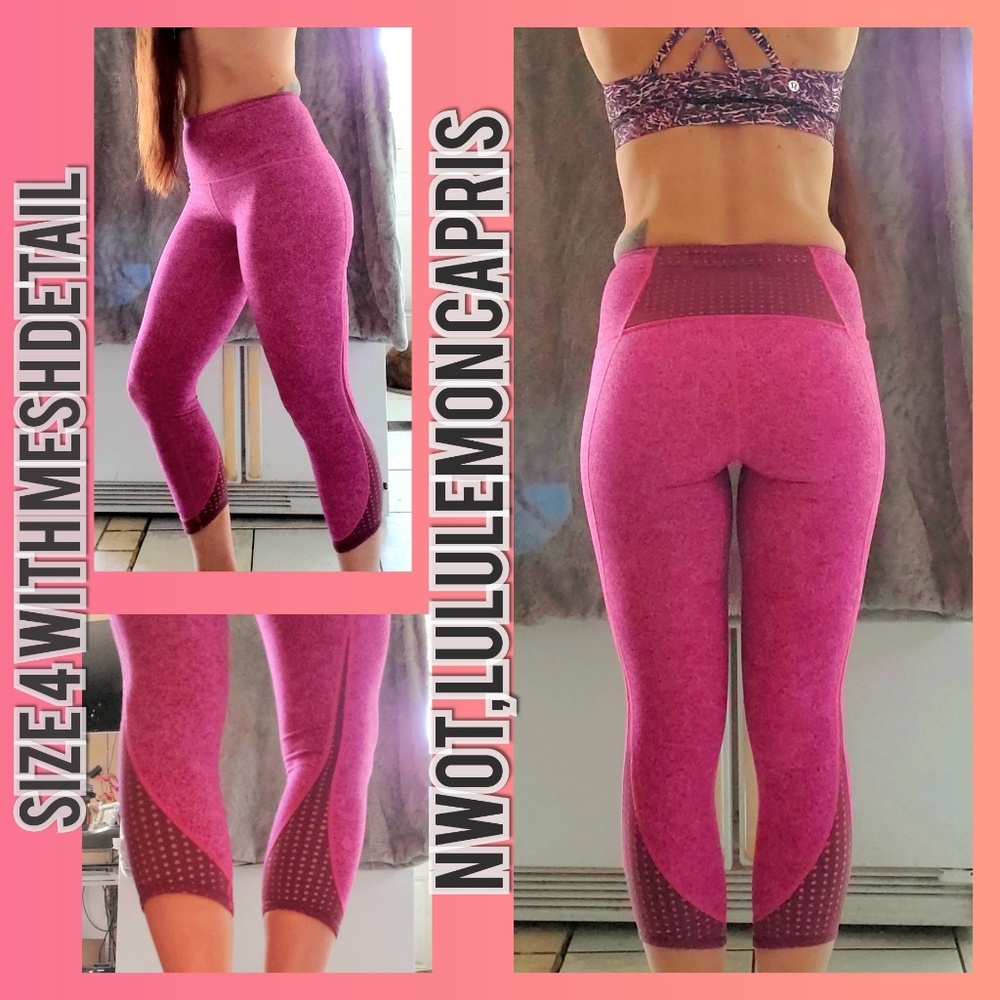 EUC, Lululemon easy breath ascending ankle crop